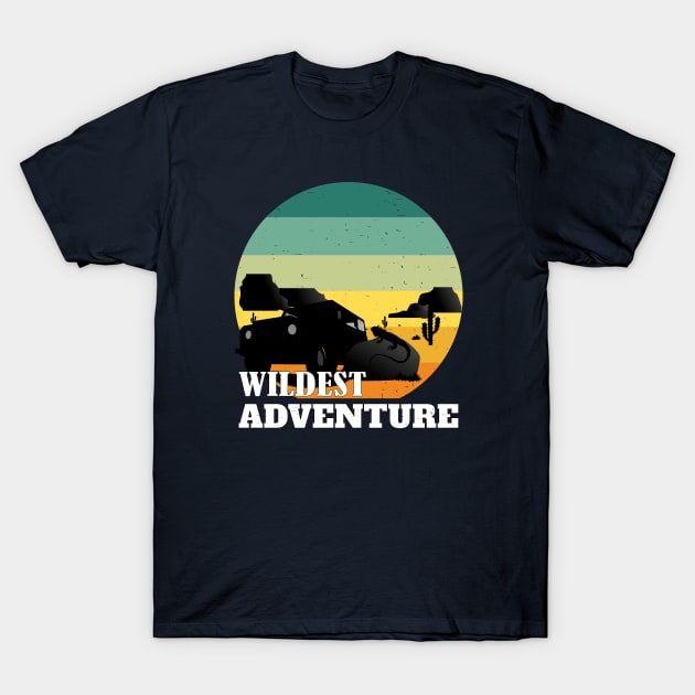 Wildest Adventure - Cyrcle v1 Vintage T-Shirt by ulunkz